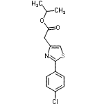 CAS#: 499771-13-0， Isopropyl [2-(4-Chlorophenyl)-1,3-Thiazol-4-Yl]Acetate