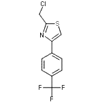 CAS#: 499785-53-4， 2-(Chloromethyl)-4-[4-(Trifluoromethyl)Phenyl]-1,3-Thiazole