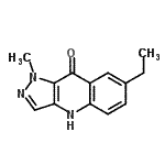 CAS#: 499790-73-7， 7-Ethyl-1-Methyl-1,4-Dihydro-9H-Pyrazolo[4,3-b]Quinolin-9-One