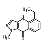 CAS#: 499790-74-8， 5-Ethyl-1-Methyl-1,4-Dihydro-9H-Pyrazolo[4,3-b]Quinolin-9-One