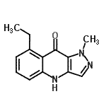 CAS#: 499790-75-9， 8-Ethyl-1-Methyl-1,4-Dihydro-9H-Pyrazolo[4,3-b]Quinolin-9-One