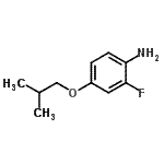 CAS#: 500015-23-6， 2-Fluoro-4-Isobutoxyaniline
