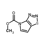 CAS#: 500136-13-0， Methyl 4H-Pyrrolo[2,3-d][1,2,3]Thiadiazole-4-Carboxylate