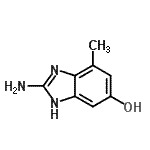 CAS#: 500138-29-4， 2-Amino-4-Methyl-1H-Benzimidazol-6-Ol