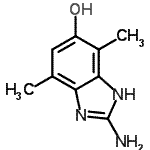 CAS#: 500138-30-7， 2-Amino-4,7-Dimethyl-1H-Benzimidazol-5-Ol