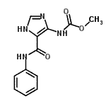 CAS#: 500202-18-6， Methyl [5-(Phenylcarbamoyl)-1H-Imidazol-4-Yl]Carbamate