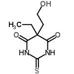 CAS#: 500290-34-6， 5-Ethyl-5-(2-Hydroxyethyl)-2-Thioxodihydro-4,6(1H,5H)-Pyrimidinedione