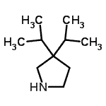 CAS#: 500310-62-3， 3,3-Diisopropylpyrrolidine