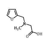 CAS 登录号：500348-57-2， N-(2-呋喃甲基)-N-甲基甘氨酸
