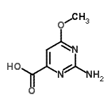 CAS#: 500349-52-0， 2-Amino-6-Methoxy-4-Pyrimidinecarboxylic Acid