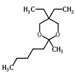 CAS#: 500358-55-4， 5,5-Diethyl-2-Methyl-2-Pentyl-1,3-Dioxane