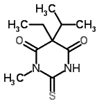 CAS#: 500535-02-4， 5-Ethyl-5-Isopropyl-1-Methyl-2-Thioxodihydro-4,6(1H,5H)-Pyrimidinedione