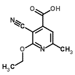 CAS#: 500563-37-1， 3-Cyano-2-Ethoxy-6-Methylisonicotinic Acid