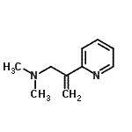 CAS 登录号：500565-41-3， N,N-二甲基-2-(2-吡啶基)-2-丙烯-1-胺