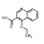 CAS#: 500579-37-3， 4-Ethoxy-3-Quinolinecarboxylic Acid