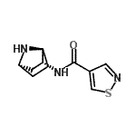 CAS#: 500611-48-3， N-[(1S,2R,4R)-7-Azabicyclo[2.2.1]Hept-2-Yl]-1,2-Thiazole-4-Carboxamide
