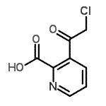 CAS#: 500689-81-6， 3-(Chloroacetyl)-2-Pyridinecarboxylic Acid