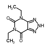 CAS#: 500691-91-8， 4,6-Diethyl-2H-[1,2,3]Triazolo[4,5-d]Pyrimidine-5,7(4H,6H)-Dione