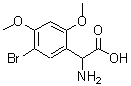 CAS#: 500718-16-1， Amino(5-Bromo-2,4-Dimethoxyphenyl)Acetic Acid