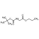 CAS#: 500871-56-7， Propyl N-{[(2-Methyl-2-Propanyl)Oxy]Carbonyl}Glycinate