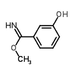 CAS#: 500891-92-9， Methyl 3-Hydroxybenzenecarboximidate