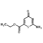 CAS#: 501002-61-5， Ethyl 2-Amino-4-Oxo-4H-1,3-Thiazine-6-Carboxylate