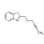 CAS#: 501328-47-8， 2-[(2-Butyn-1-Yloxy)Methyl]-1,3-Benzothiazole