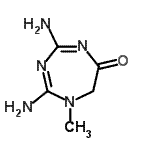 CAS#: 501359-93-9， 2,4-Diamino-1-Methyl-1,7-Dihydro-6H-1,3,5-Triazepin-6-One
