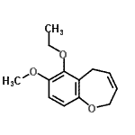 CAS#: 501368-24-7， 6-Ethoxy-7-Methoxy-2,5-Dihydro-1-Benzoxepine