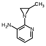 CAS 登录号：501433-77-8， 2-(2-甲基-1-氮丙啶基)-3-吡啶胺