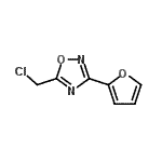 CAS#: 501653-22-1， 5-(Chloromethyl)-3-(2-Furyl)-1,2,4-Oxadiazole