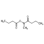 CAS#: 501680-82-6， N-(Butyryloxy)-N-Methylbutanamide