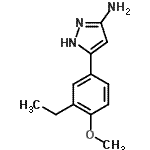 CAS#: 501903-48-6， 5-(3-Ethyl-4-Methoxyphenyl)-1H-Pyrazol-3-Amine