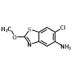 CAS#: 501907-74-0， 6-Chloro-2-Methoxy-1,3-Benzothiazol-5-Amine