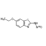 CAS#: 501935-65-5， 6-Ethoxy-N-Nitroso-1,3-Benzothiazol-2-Amine