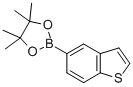 structure of CAS# 501945-71-7, Benzothiophen-5-boronic Acid Pinacol Ester;2-(1-Benzothiophen-5-Yl)-4,4,5,5-Tetramethyl-1,3,2-Dioxaborolane ,95%;2-(Benzo[B]Thiophen-5-Yl)-4,4,5,5-Tetramethyl-1,3,2-Dioxaborolane;2-(1-BENZOTHIOPHEN-5-YL)-4,4,5,5-TETRAMETHYL-1,3,2-DIOXABOROLANE