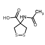 CAS#: 502145-07-5， 4-Acetamido-1,2-Dithiolane-4-Carboxylic Acid