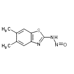 CAS#: 502170-85-6， 5,6-Dimethyl-N-Nitroso-1,3-Benzothiazol-2-Amine