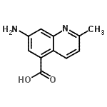 CAS#: 502172-25-0， 7-Amino-2-Methyl-5-Quinolinecarboxylic Acid