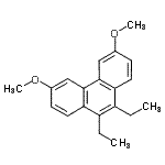 CAS#: 5025-38-7， 9,10-Diethyl-3,6-Dimethoxyphenanthrene