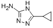 structure of CAS# 502546-41-0, 5-Cyclopropyl-1,2,4-Triazol-3-Ylamine;1H-1,2,4-Triazol-3-Amine,5-Cyclopropyl-(9CI);5-CYCLOPROPYL-4H-1,2,4-TRIAZOL-3-YLAMINE;3-AMINO-5-CYCLOPROPYL-4H-1,2,4-TRIAZOLE