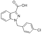 CAS#: 50264-86-3， 1-(4-Chlorobenzyl)-1H-Indazole-3-Carboxylic Acid