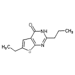 CAS#: 502649-04-9， 6-Ethyl-2-Propyl-3H-Thieno[2,3-d]Pyrimidin-4-One