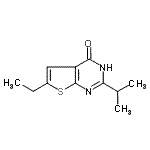 CAS#: 502649-06-1， 6-Ethyl-2-Isopropylthieno[2,3-d]Pyrimidin-4(1H)-One