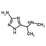 CAS#: 502685-80-5， 5-[1-(Methylamino)Ethyl]-1H-1,2,4-Triazol-3-Amine