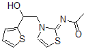 CAS#: 5028-87-5， N-[3-(2-Hydroxy-2-Thiophen-2-Yl-Ethyl)-1,3-Thiazol-2-Ylidene]Acetamide