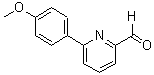 structure of CAS# 502925-47-5, 6-(4-Methoxyphenyl)-2-pyridinecarboxaldehyde;6-(4-METHOXYPHENYL)-2-PYRIDINECARBOXALD&