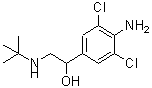 CAS#: 50306-03-1， (-)-4-Amino-alpha-[(Tert-Butylamino)Methyl]-3,5-Dichlorobenzyl Alcohol
