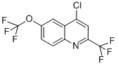 CAS#: 503148-24-1， 4-Chloro-6-(Trifluoromethoxy)-2-(Trifluoromethyl)Quinoline