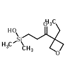 CAS#: 503306-78-3， 1-(3-Ethyl-3-Oxetanyl)-3-[Hydroxy(Dimethyl)Silyl]-1-Propanone